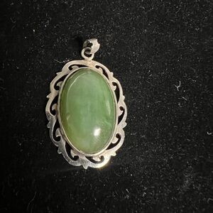 925 STERLING SILVER REAL GEMSTONE PENDANT